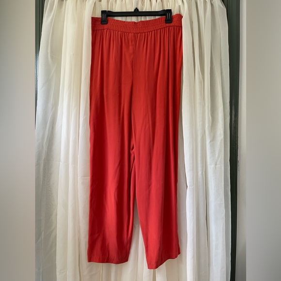 Josephine Chaus Silk Salmon Pants - Picture 8 of 11